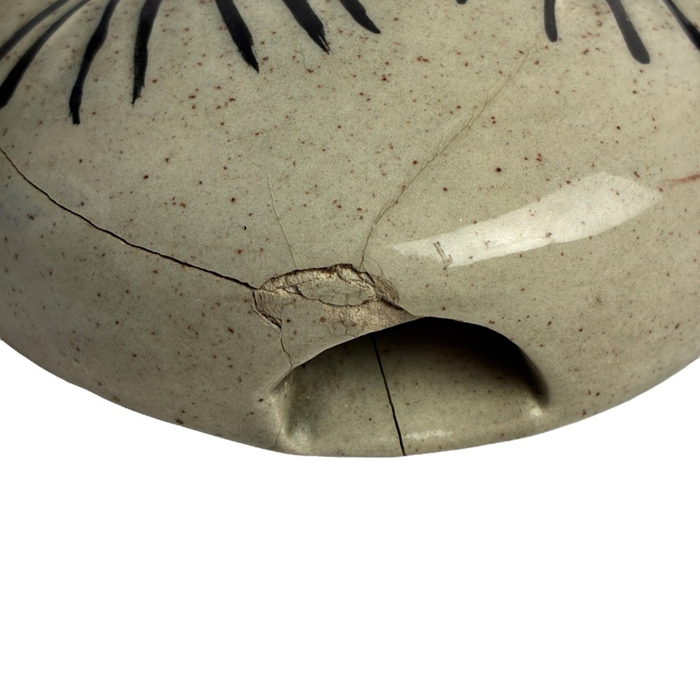 Vintage Kitsch Cat Face, Ceramic Wall Mount