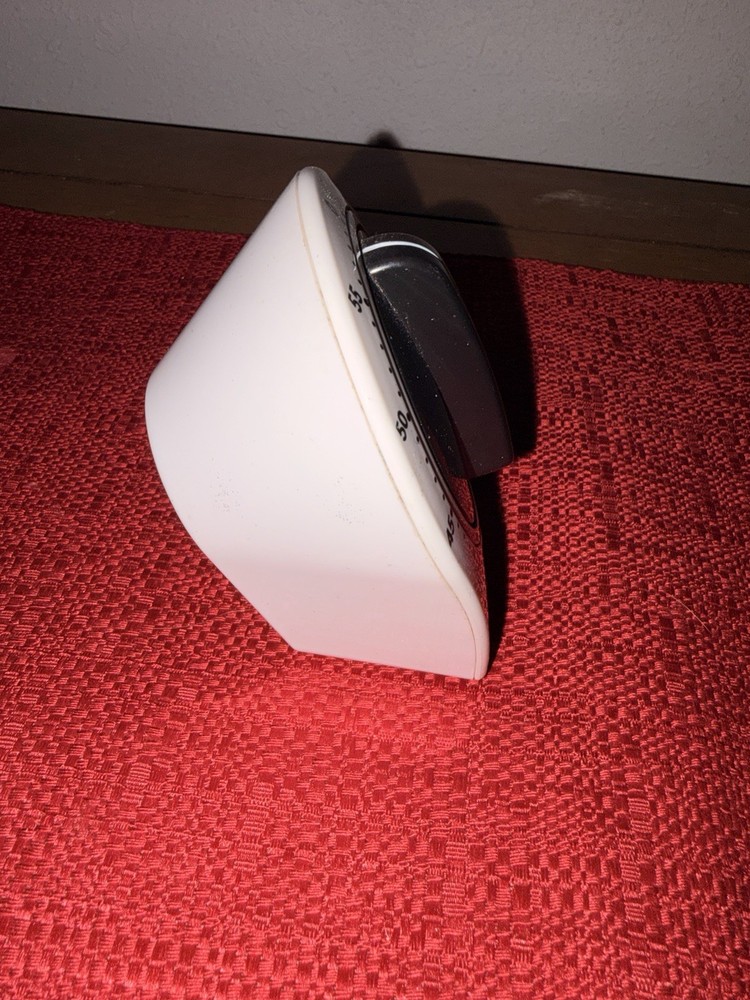 Farberware 60 Minute Manual Kitchen Timer White Dial Works Tested