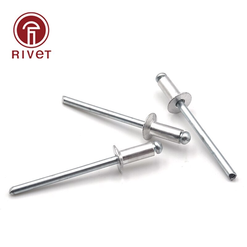 DIN 15977 M3.2 M4 Blind Rivet Countersunk Head Pop Open Type 100/200pcs
