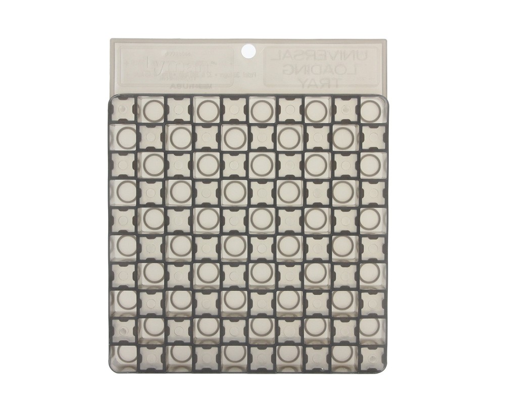 Lyman Universal Loading Tray, .22 to .45 cal.