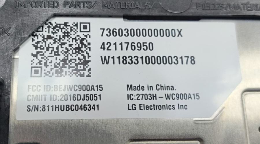 2019-2020 CHEVROLET BLAZER WIRELESS CHARGING CHARGER COMPUTER CONTROL MODULE OEM