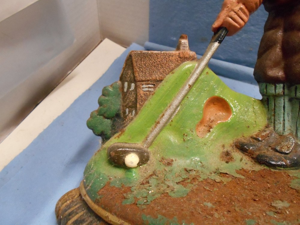 CAST IRON UPPER DECK GOLFER DOOR STOP