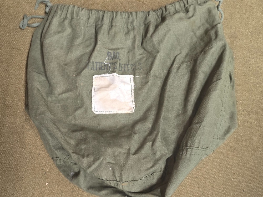 WWII US Army Patient's Effects Bag