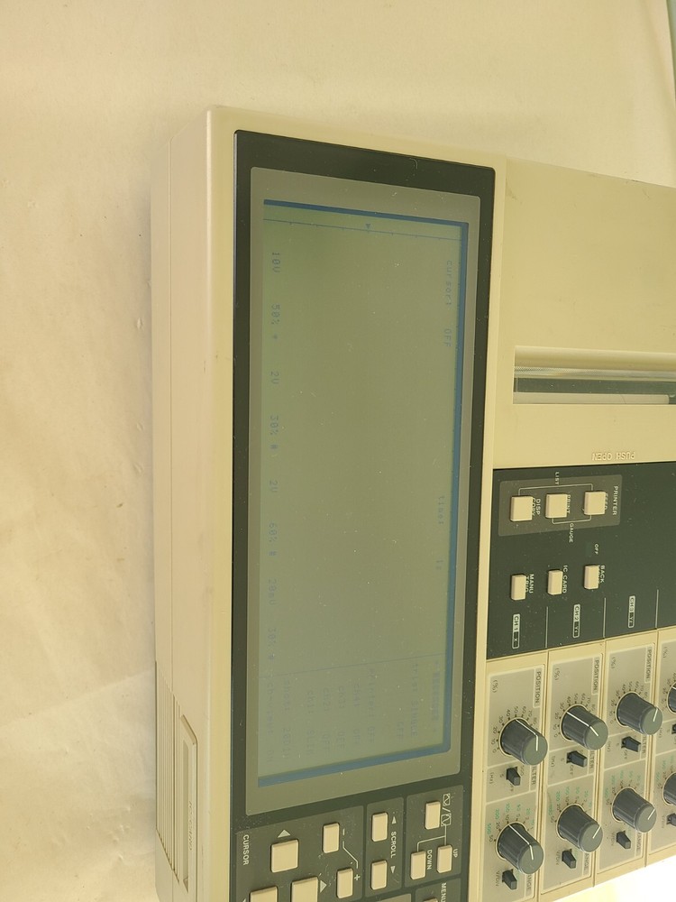 Hioki 8830 Memory Hi Corder, Powers Up, Untested