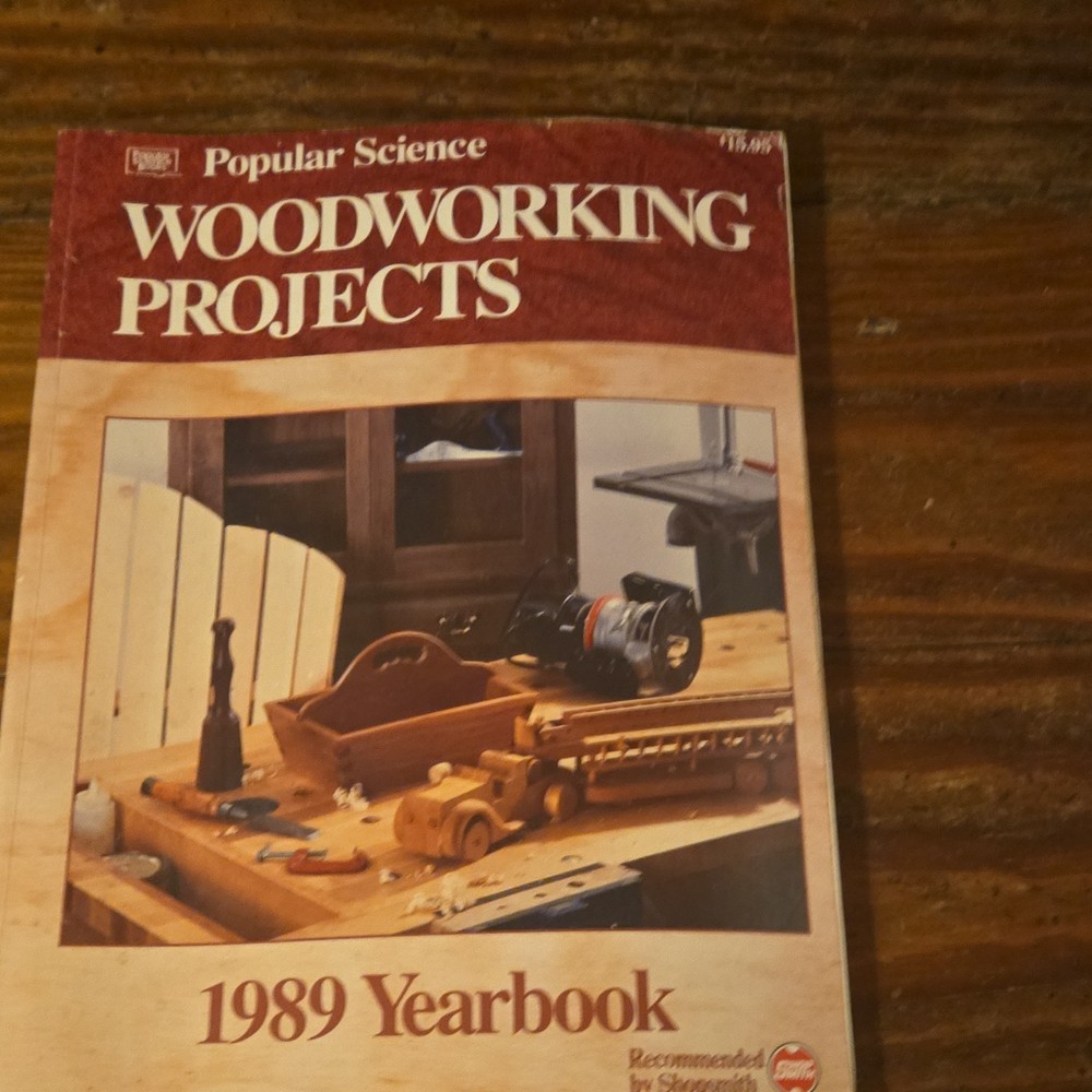 Popular Science Woodworking Projects 1989 Yearbook Book