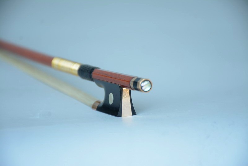 Master performance!Gold Mounted Top Pernambuco violin 4/4 bow D.PECCATTE model!