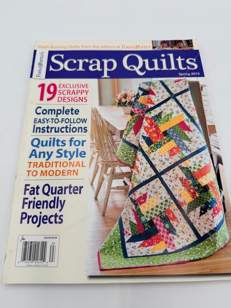 Various Quilting Magazines Projects and Patterns