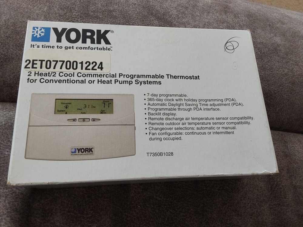 York Commercial Thermostat