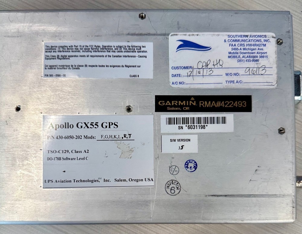 Apollo GX55 GPS Receiver