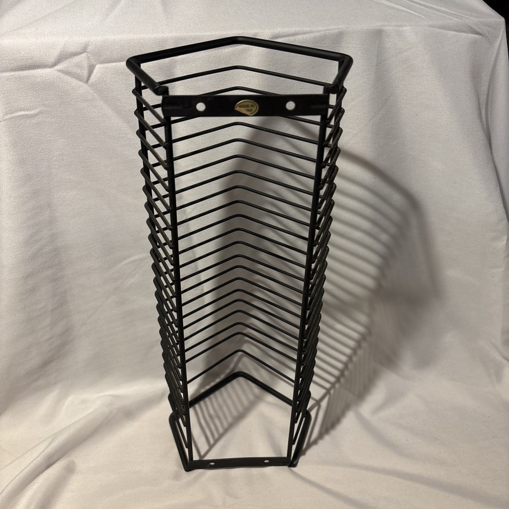 Black Wire CD Rack