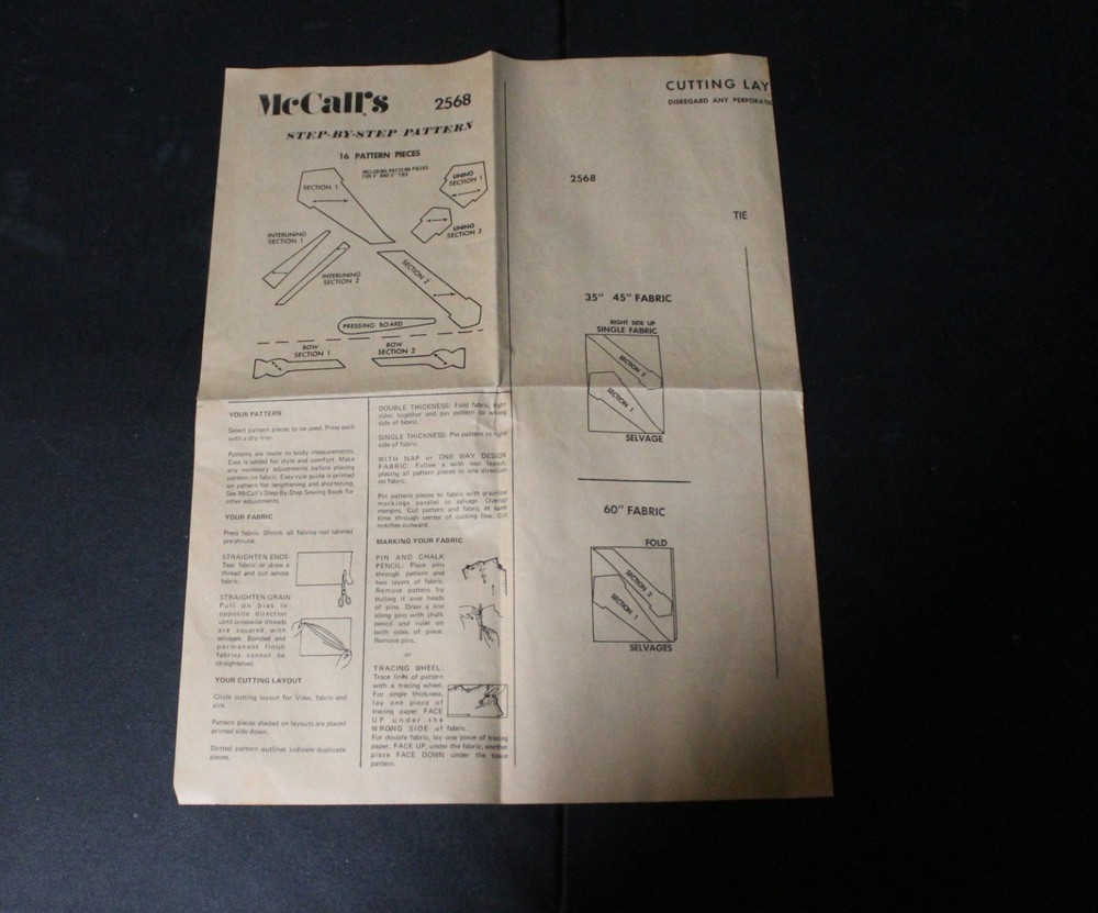 McCalls Vintage Patterns *Used, Check Description*