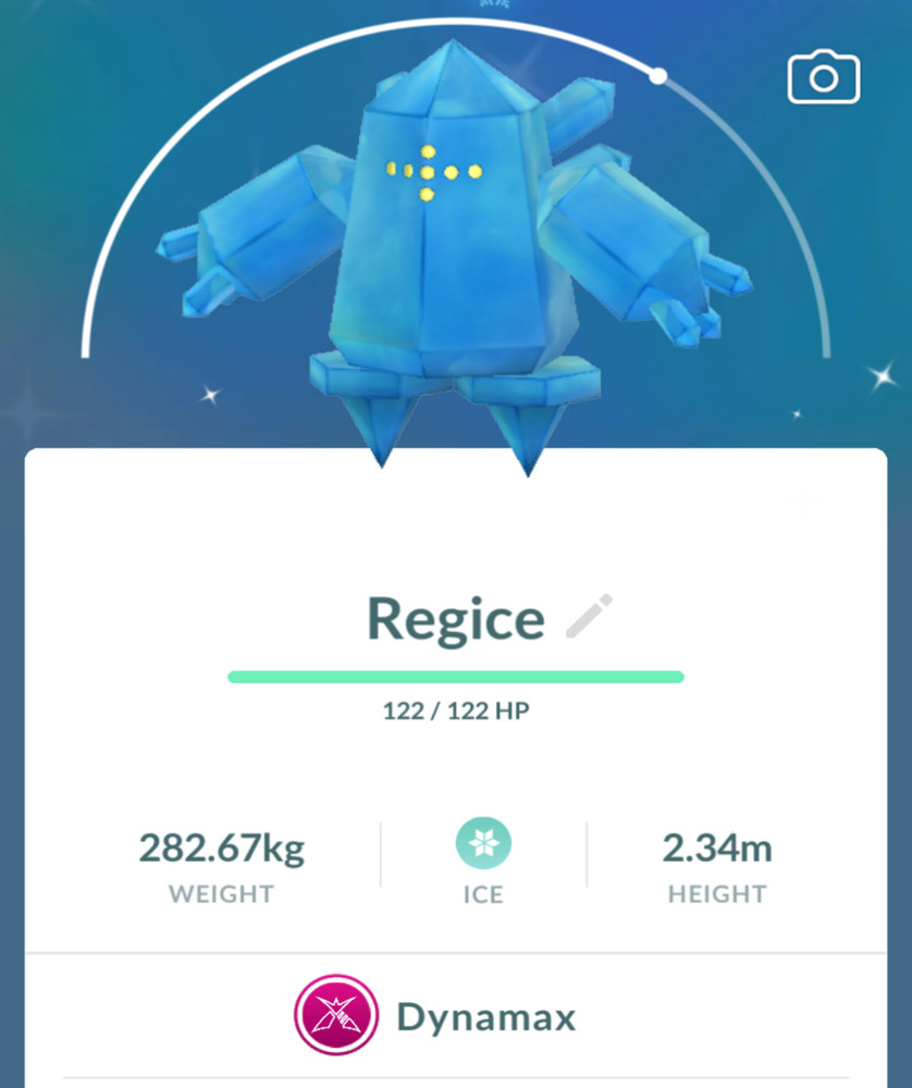 Shiny Regice Dynamax - MlNl PTCs