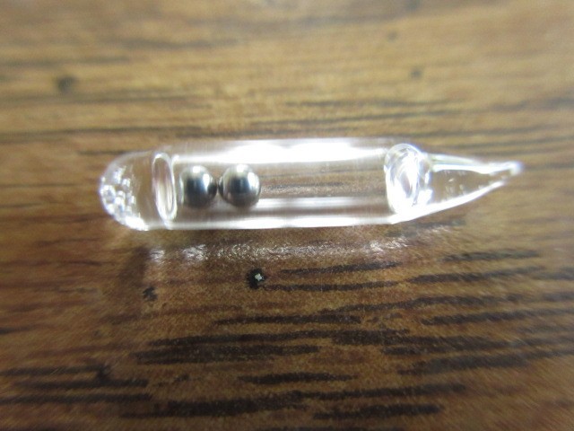 25 Plastic Worm Rattles 4mm