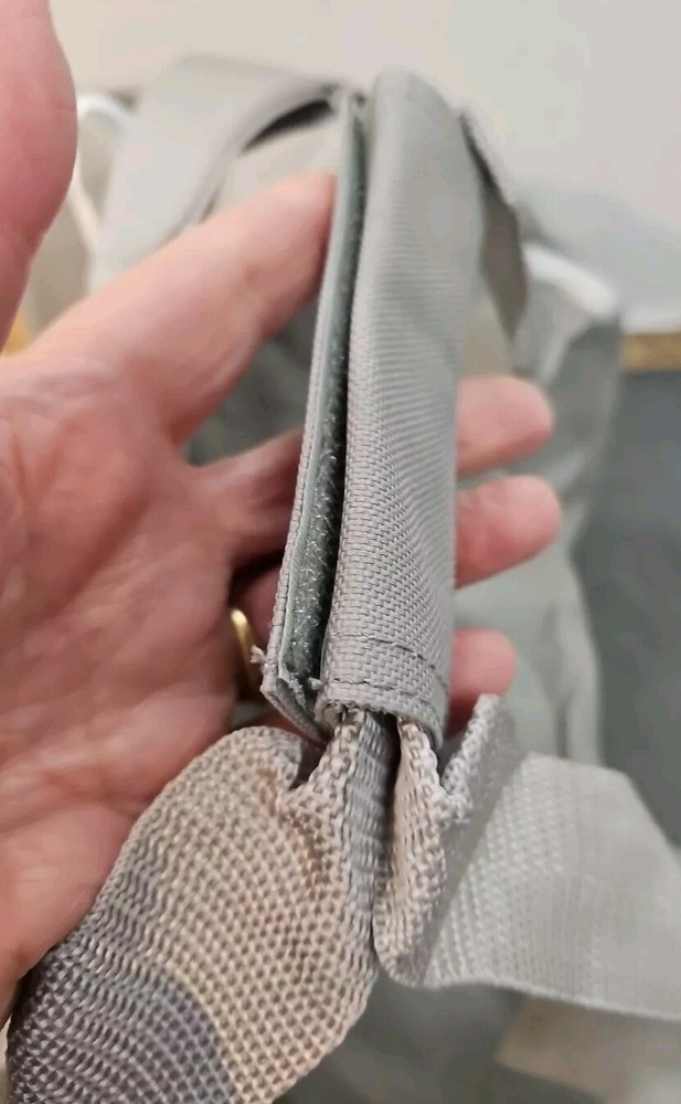 ⚡ Arbonne Duffle / Gym / Overnight Bag • Grey White / NEW