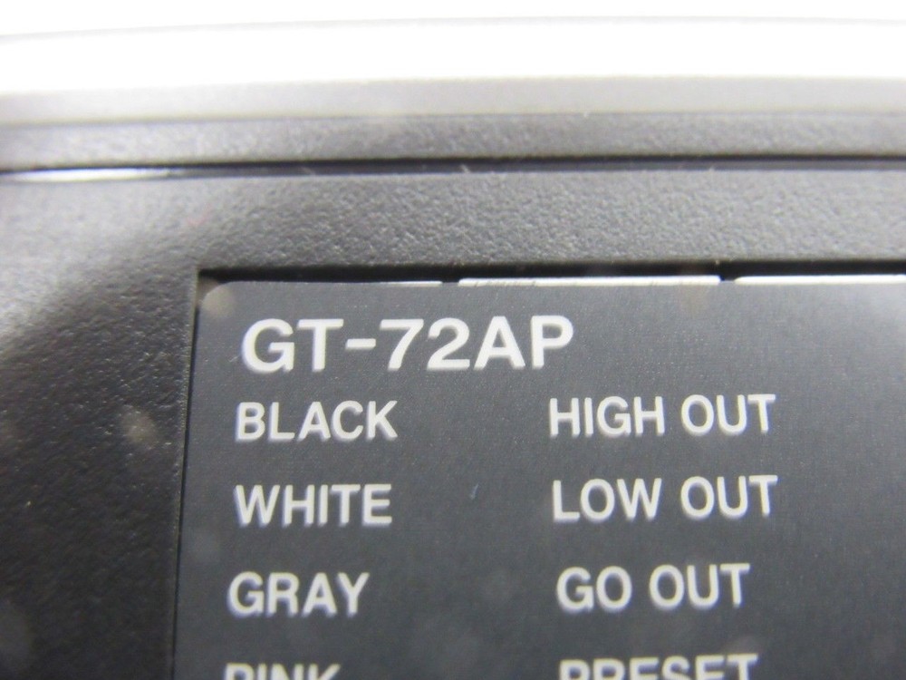 Keyence GT-72AP Amplifier Unit DIN Rail Type
