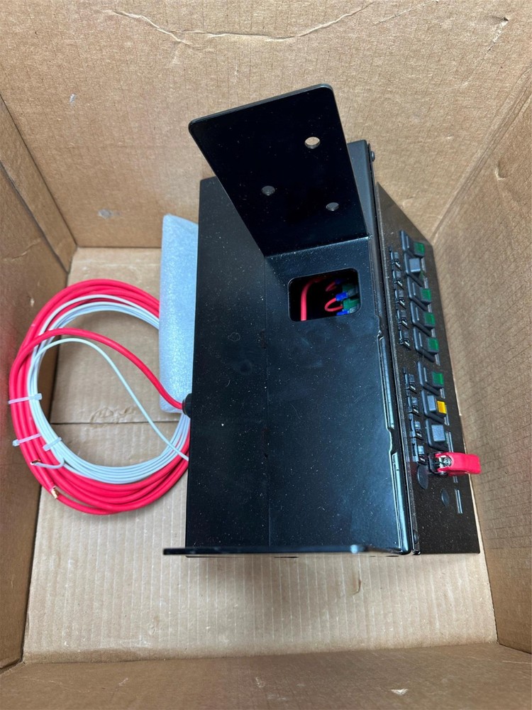 Force America Control Switch Panel w/ 9x Toggle Switches & 15A Breakers 1142648