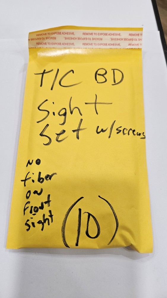 T/C Black Diamond Muzzleloader Sight Set With Screws (10)