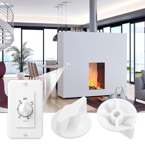 6Pcs Timer Knob Replacement, Timer Switch Knob Compatible with Intermatic -