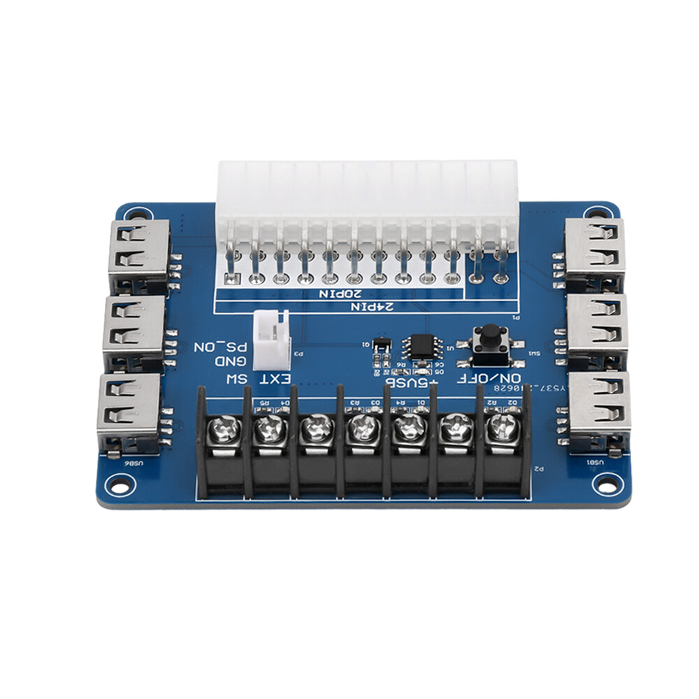 ATX Power Adapter Board USB Charging Desktop PowerSupply Breakout Adapter Module