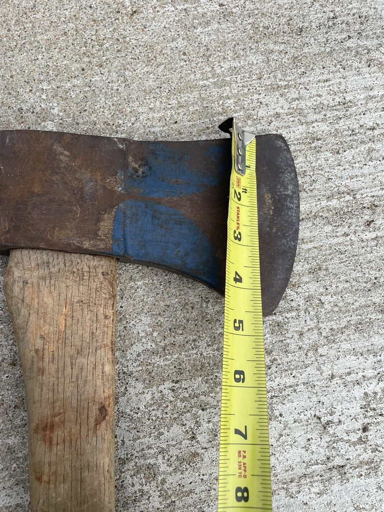 Vintage Collins Commander Single Bit Axe Head Phantom Bevels *Head Only*