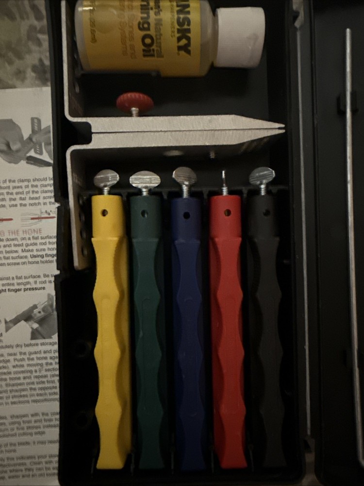 Lansky Deluxe 5-Stone Controlled-Angle Precision Knife Sharpening System
