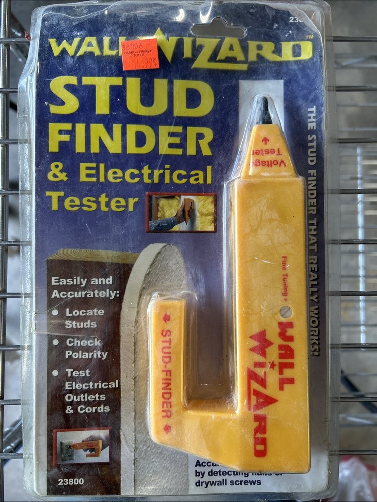 Wall Wizard precision stud finder and electrical detector