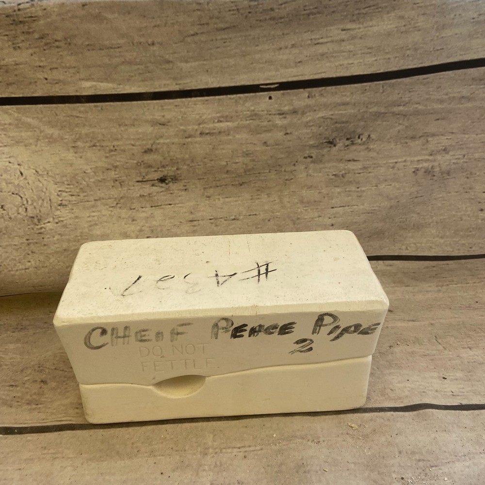 Provincial Ceramic Casting Mold Chief Peace Pipe 2 #P-869-B