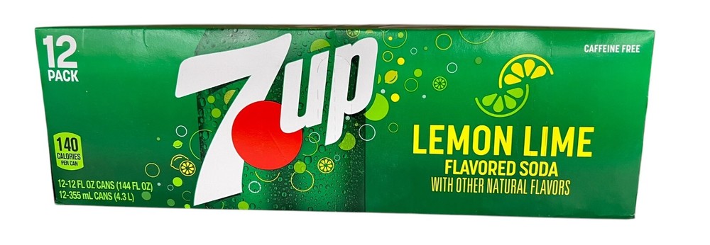 7 Up Lemon Lime Soda 12 pack