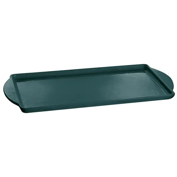 TableCraft Rectangular 13.5"x24.25" Aluminum Display Tray- Hunter Green