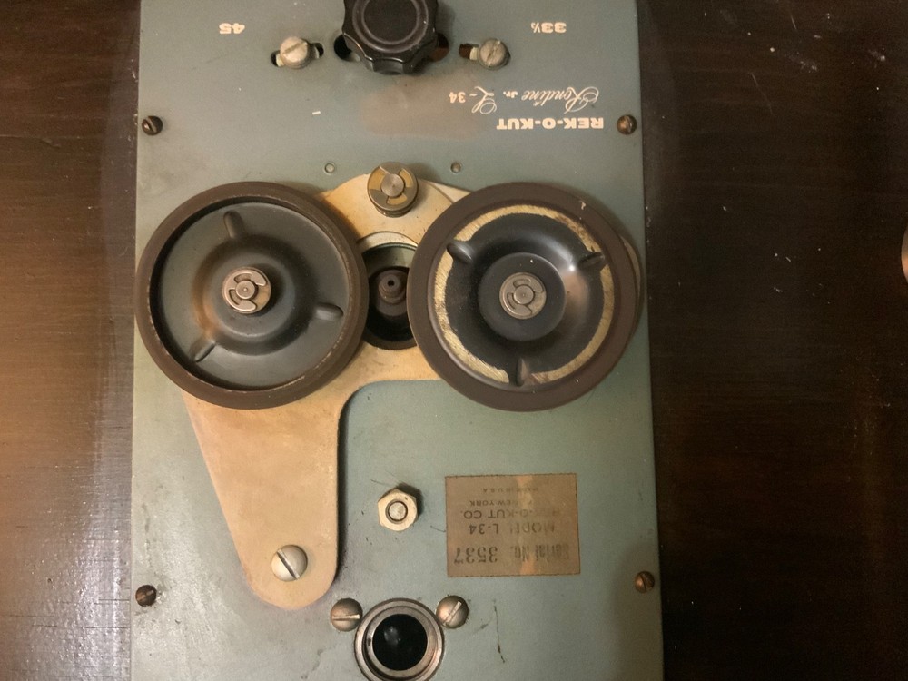 REK O KUT L34H Turntable