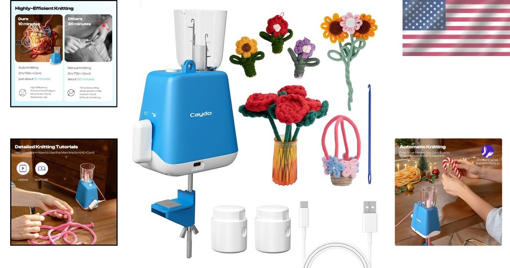 DIY Knitting Machine for Crocheters