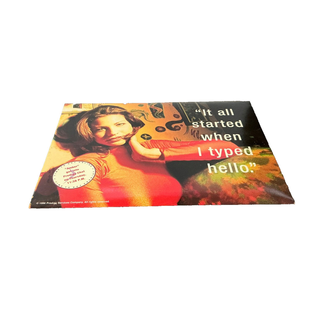 Vintage Prodigy Internet Service Software 1996 New Sealed