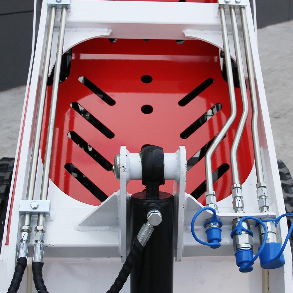 Mini Tracked Stand-on Skid Steer Loader 13.5 HP B&S Gasoline Engine