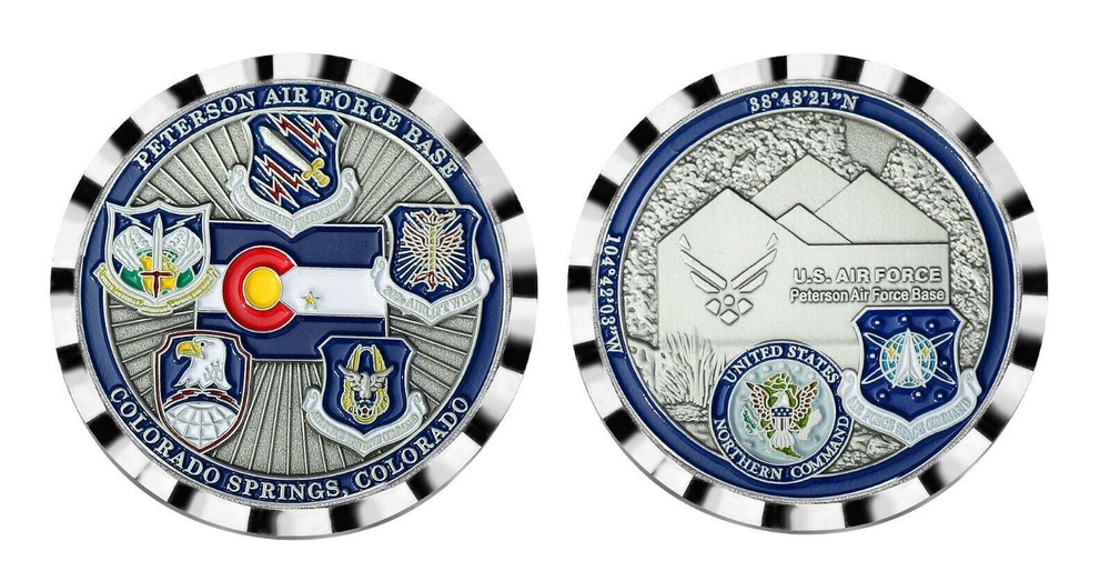 US Air Force USAF Peterson Air Force Base Space Command CC-1502