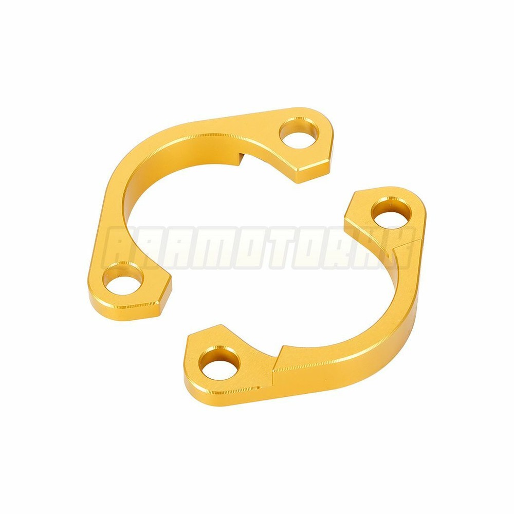 Exhaust Header Split Clamps Flanges For Kawasaki ZRX1100 1997-2000