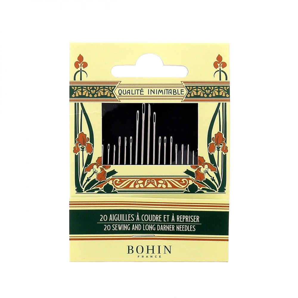 BOHIN Vintage Assorted Sewing and Darner Needle Book