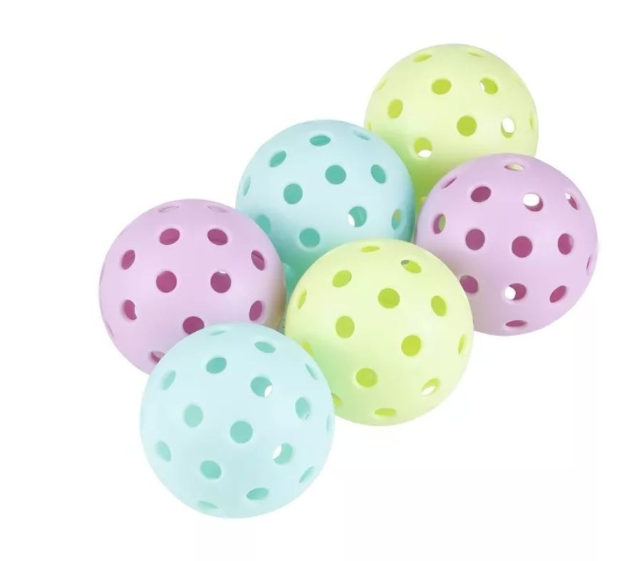 Pickle O'Joe 6pk Balls-Pickleballs (2-pack bundle)