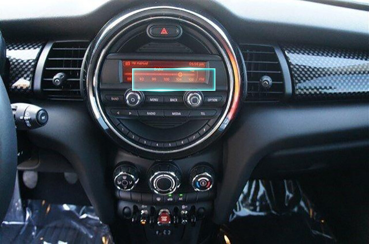 Crystal Clear Screen Protector for 2016 Mini Cooper S Coupe Vehicle Navigation