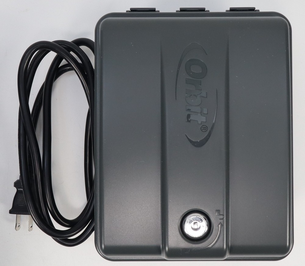 Orbit Easy-Set Logic® Indoor/Outdoor Sprinkler Timer/Controller. Open Box No Key