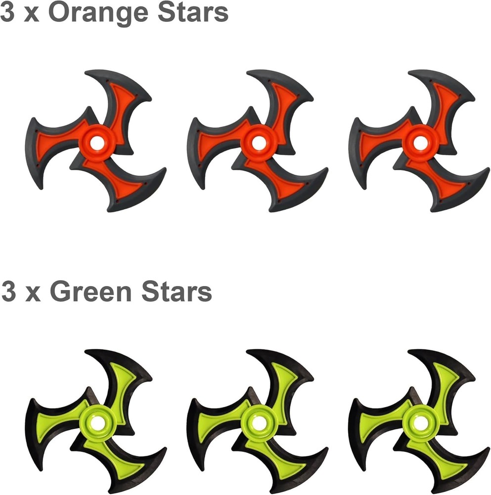 6 Pcs Throwing Accessories Replacement for Bristle Axe Target Board-Soft Tip Dar