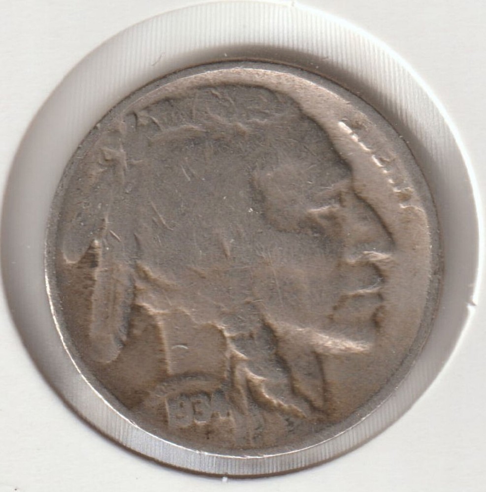 1934-D Buffalo Nickel