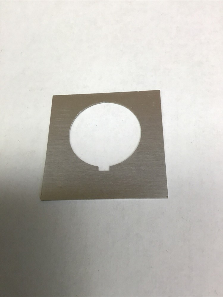 Allen Bradley Legend Name Plate For Control Button Switch START