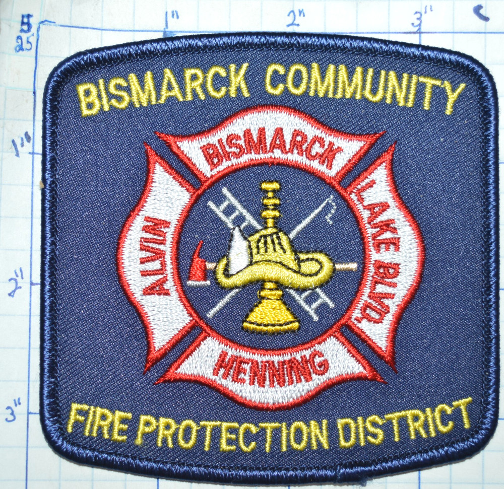 ILLINOIS, BISMARCK COMMUNITY FIRE PROTECTION DISTRICT PATCH