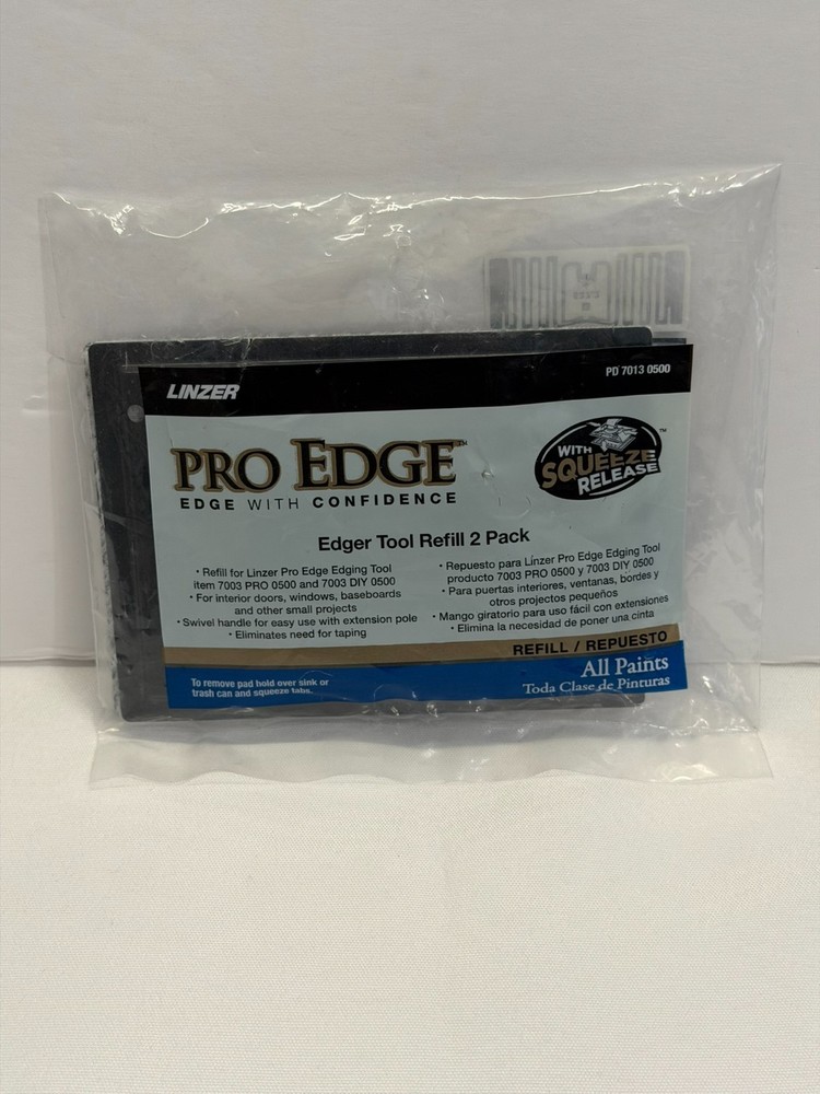 LINZER PRO EDGE Edger Tool Refill With Squeeze Refill 2 Pack