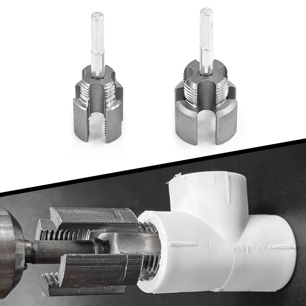 1/2“ 3/4” Integrated Internal & External Pipe Threading-Tool, PVC Pipe Threader