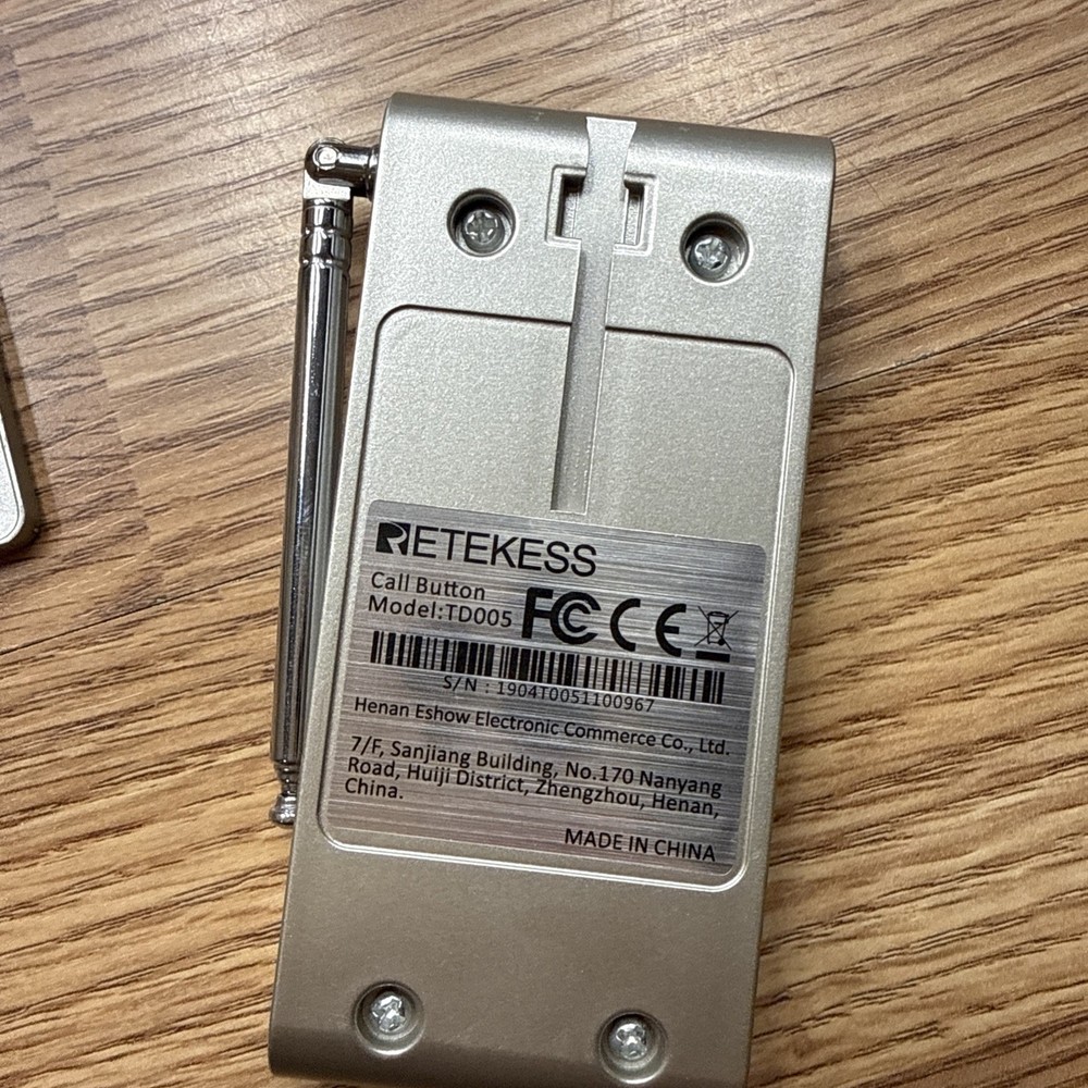 Retekess TD005 Call Button