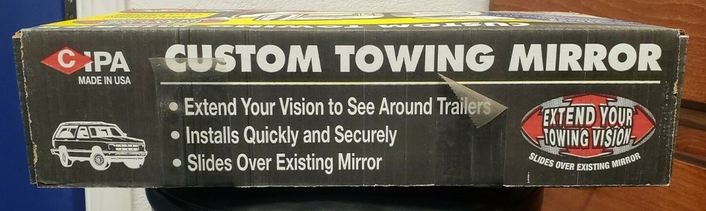 Cipa Mirrors 10402 Passenger Side Towing Mirror