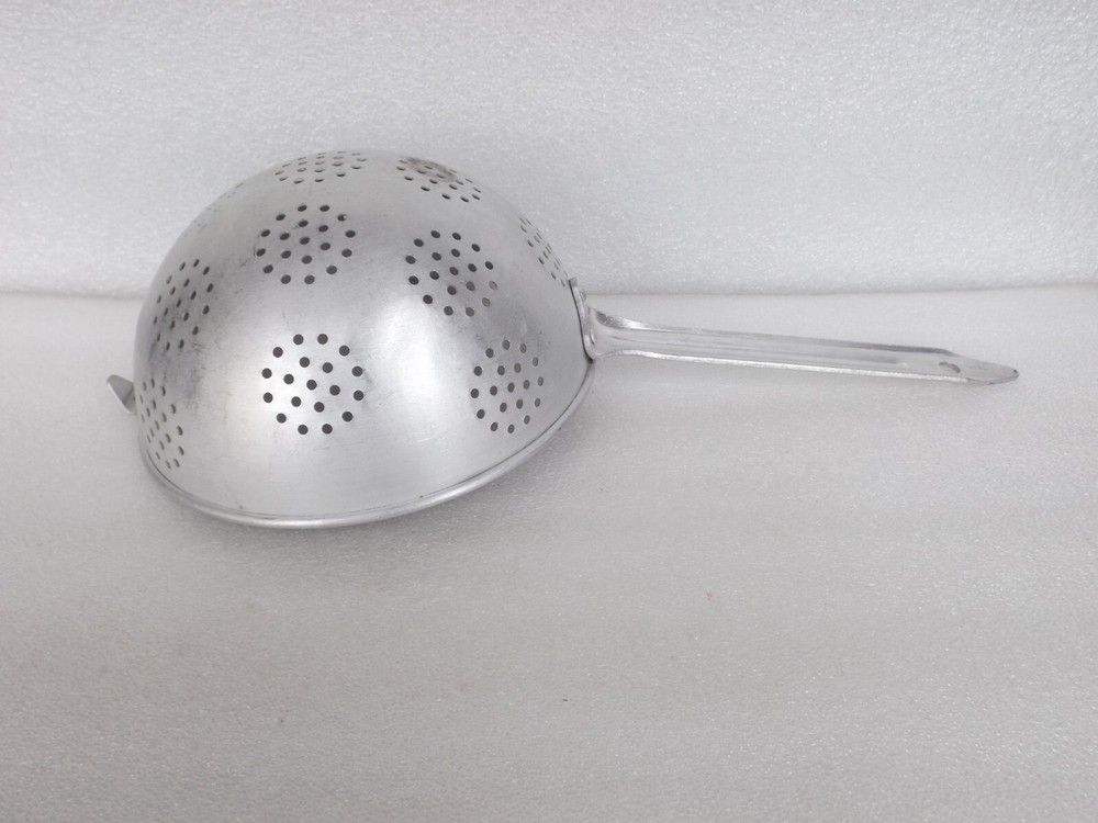 Vintage USSR Аluminium Colander with Handle