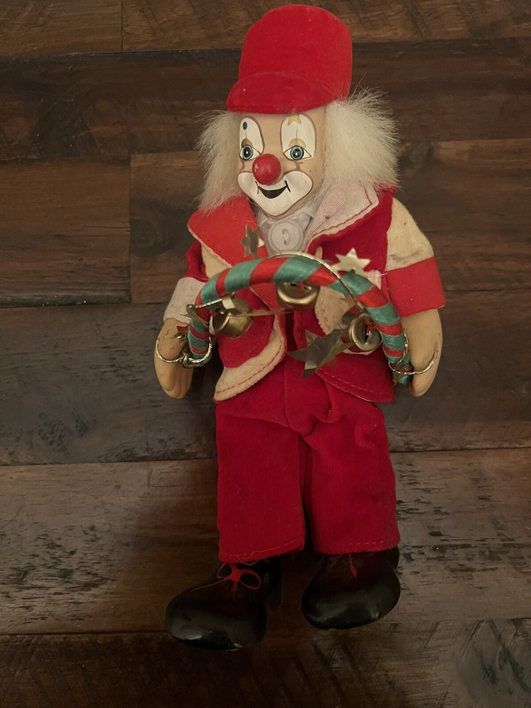 Bendable Vintage Christmas Clown