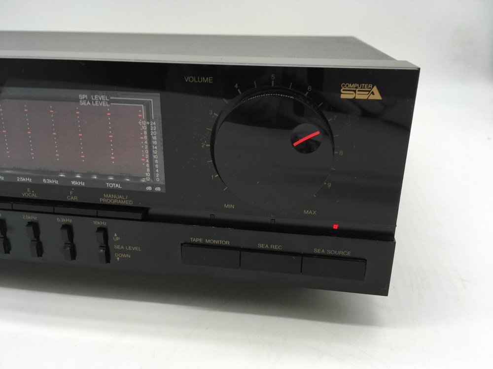 VICTOR SEA-M770 Graphic Equalizer Spectrum Analyzer Black Working Tested